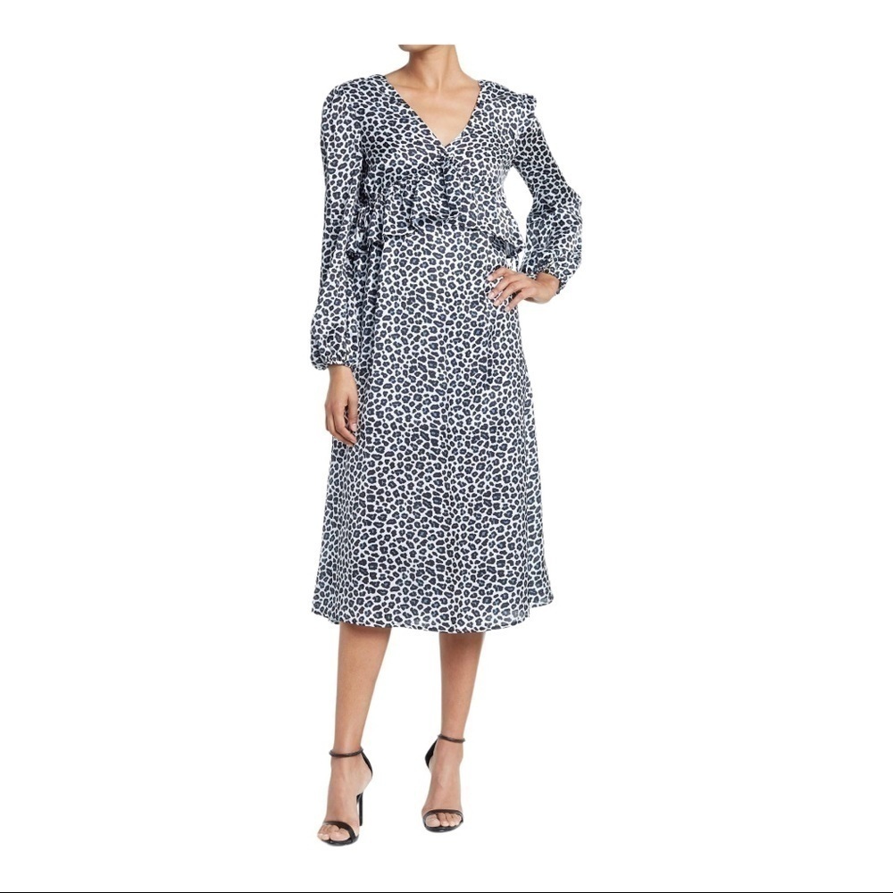 one One Six Ruffle MIDI Layered Dress from Nordstrom’s